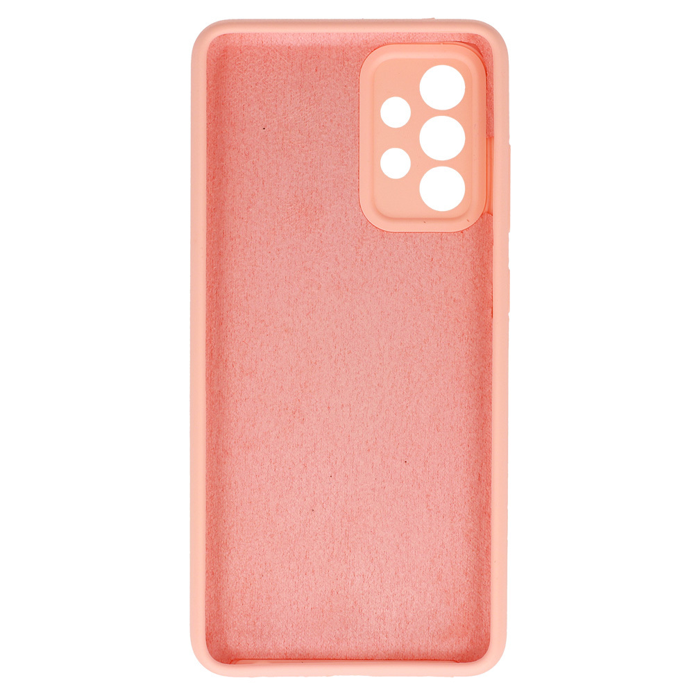 Pokrowiec Silicone Lite Case brzoskwiniowy Samsung Galaxy A52s / 3