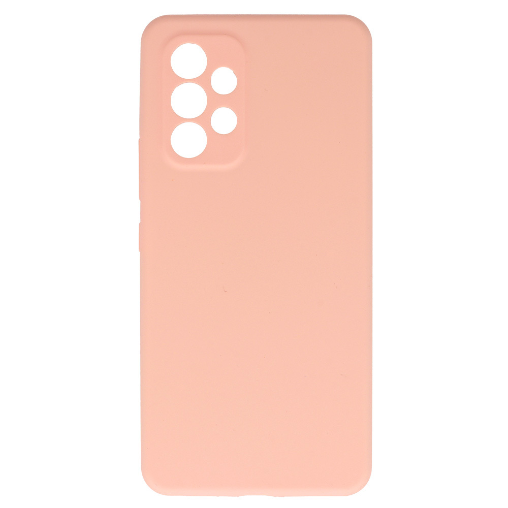 Pokrowiec Silicone Lite Case brzoskwiniowy Samsung Galaxy A53 5G / 2