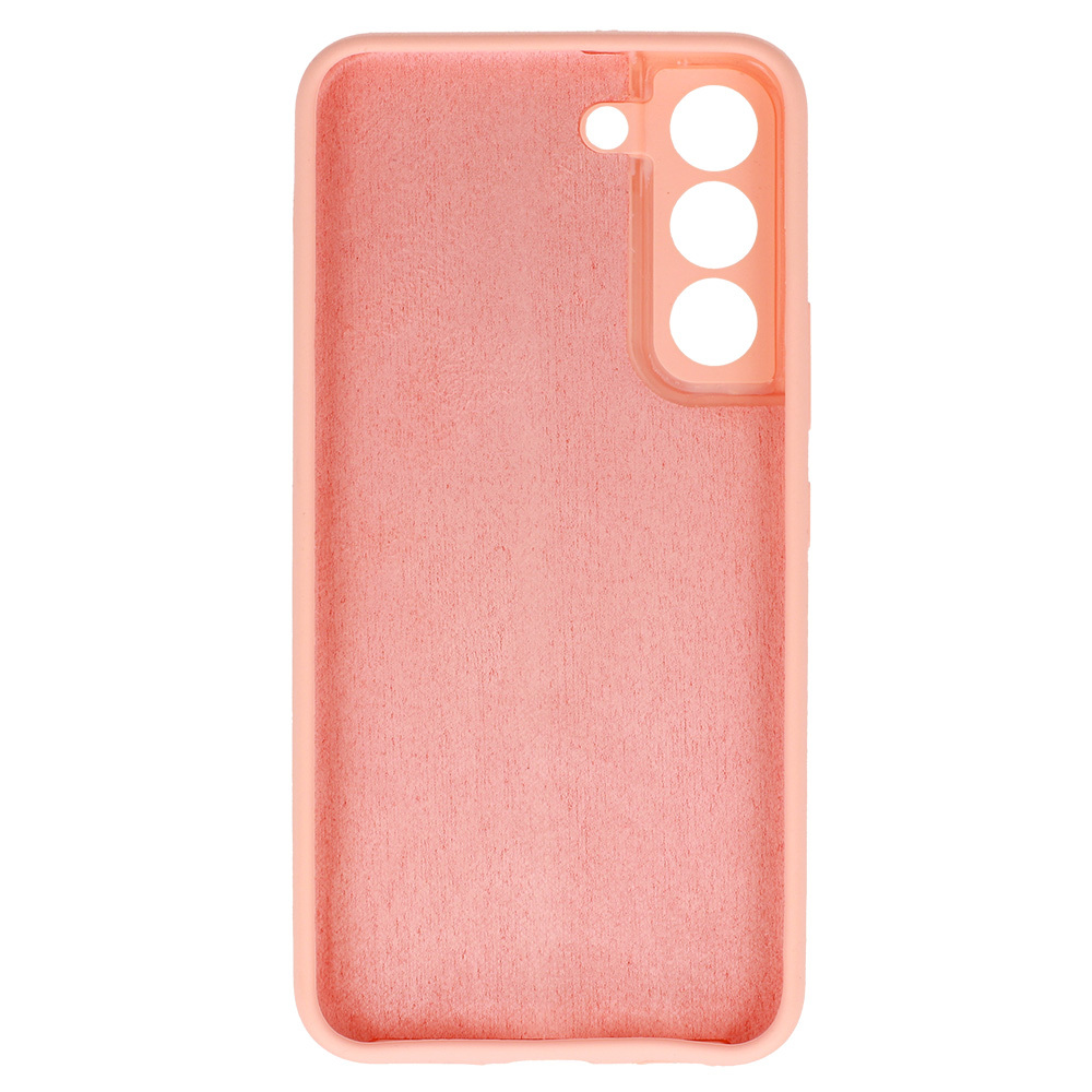 Pokrowiec Silicone Lite Case brzoskwiniowy Samsung Galaxy S22 / 3