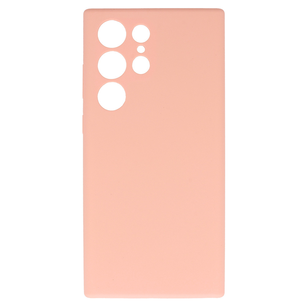 Pokrowiec Silicone Lite Case brzoskwiniowy Samsung Galaxy S22 Ultra / 2