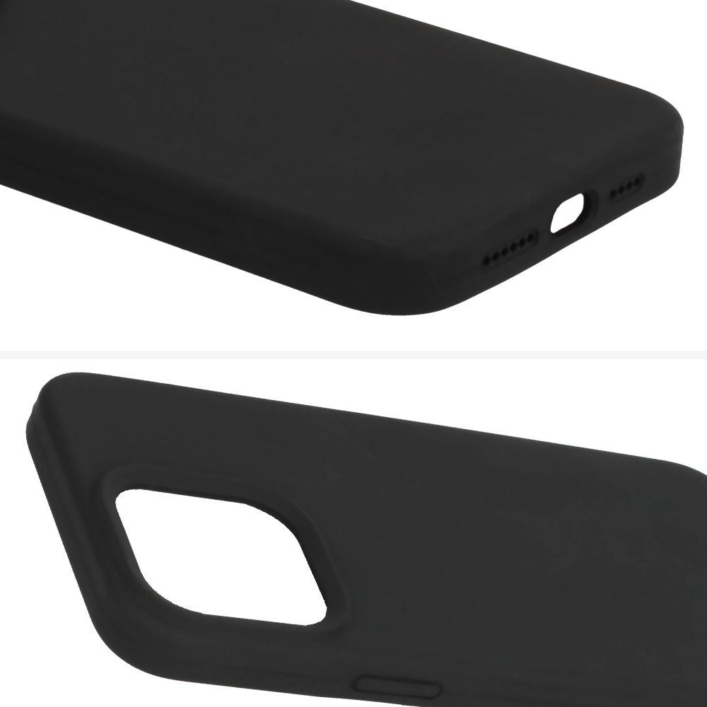 Pokrowiec Silicone Lite Case czarny Apple iPhone X / 5
