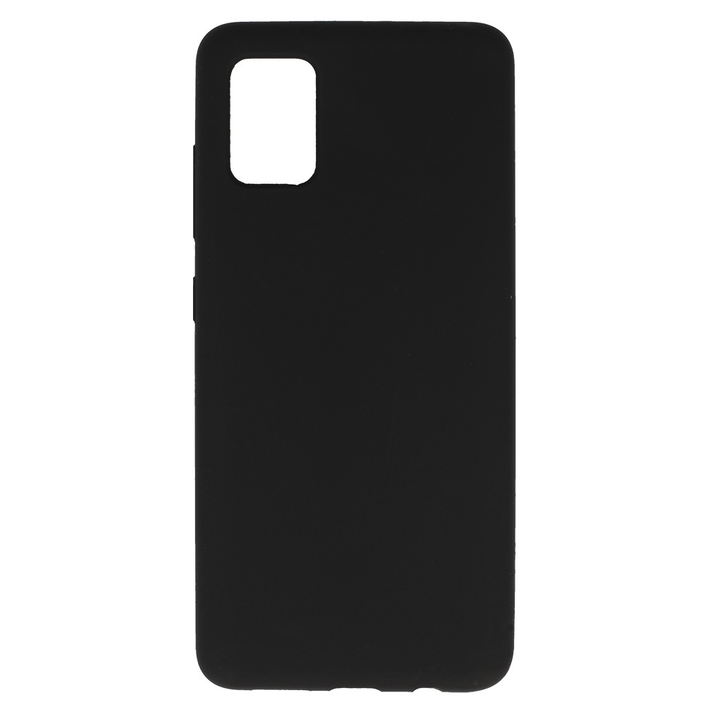 Pokrowiec Silicone Lite Case czarny Samsung Galaxy A51 / 2