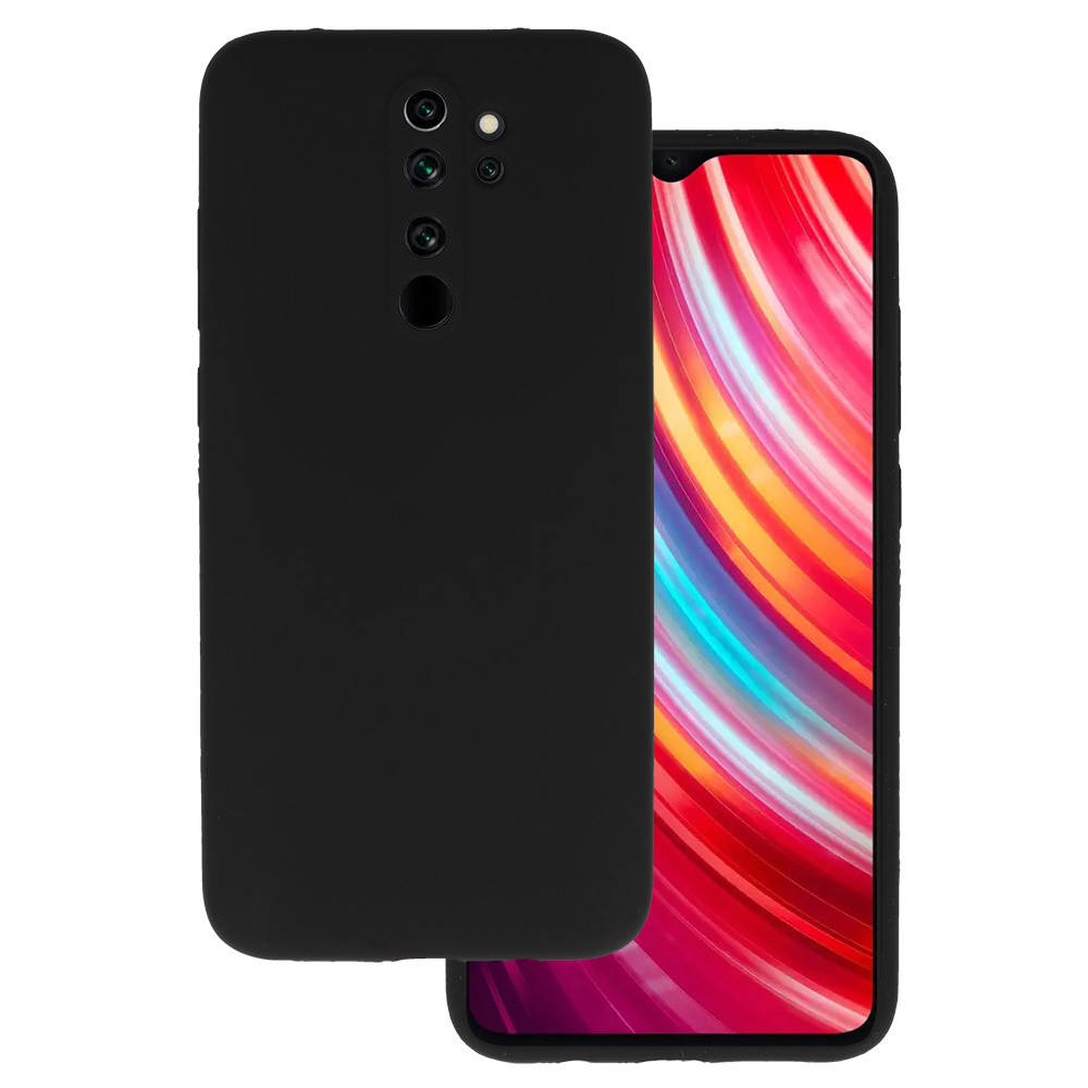 Pokrowiec Silicone Lite Case czarny Xiaomi Redmi Note 8 Pro