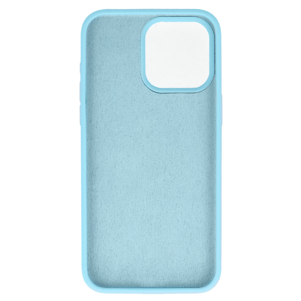 Pokrowiec Silicone Lite Case jasnoniebieski Apple iPhone XS / 3