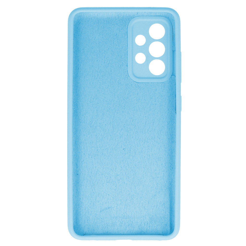 Pokrowiec Silicone Lite Case jasnoniebieski Samsung Galaxy A52s / 3