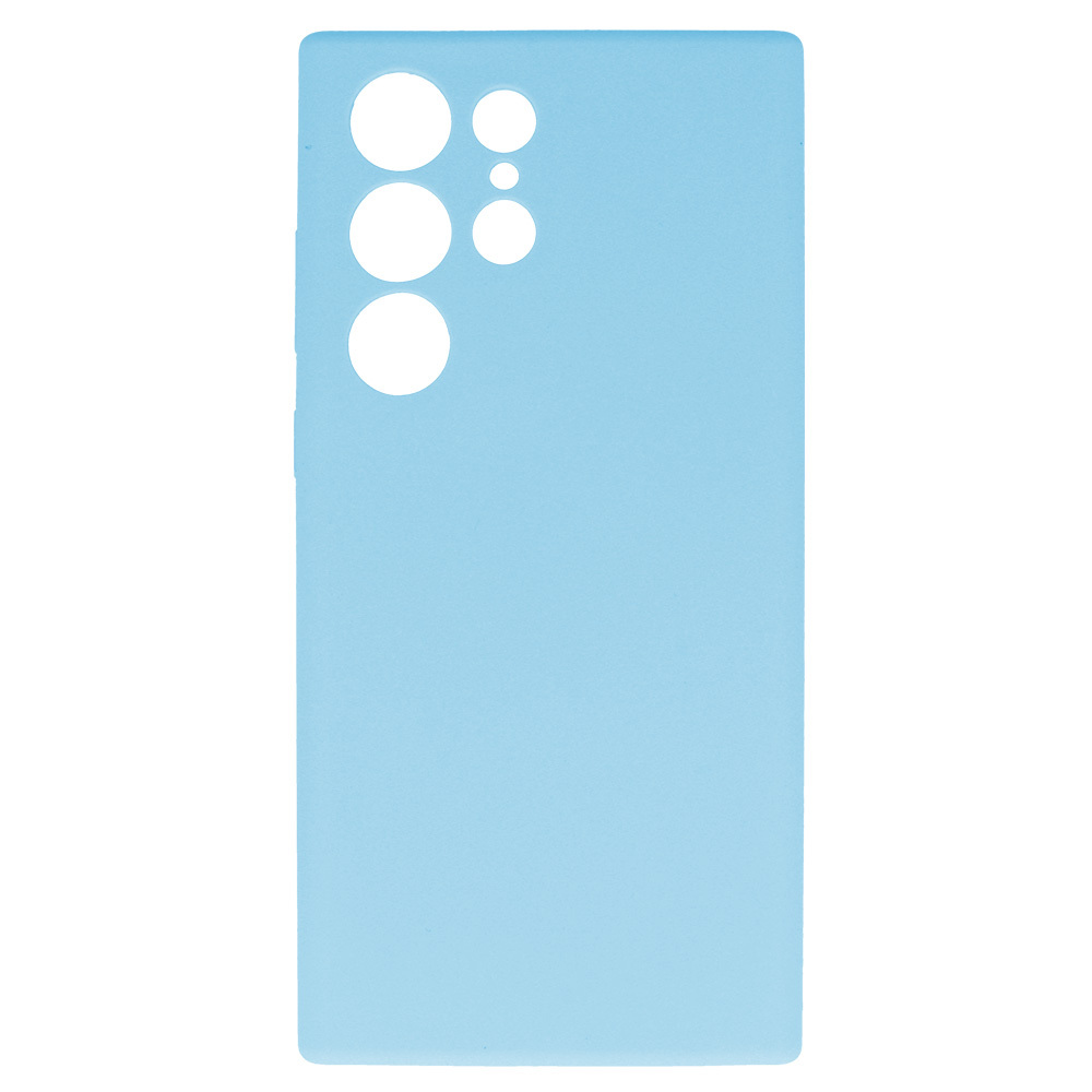 Pokrowiec Silicone Lite Case jasnoniebieski Samsung Galaxy S22 Ultra / 2