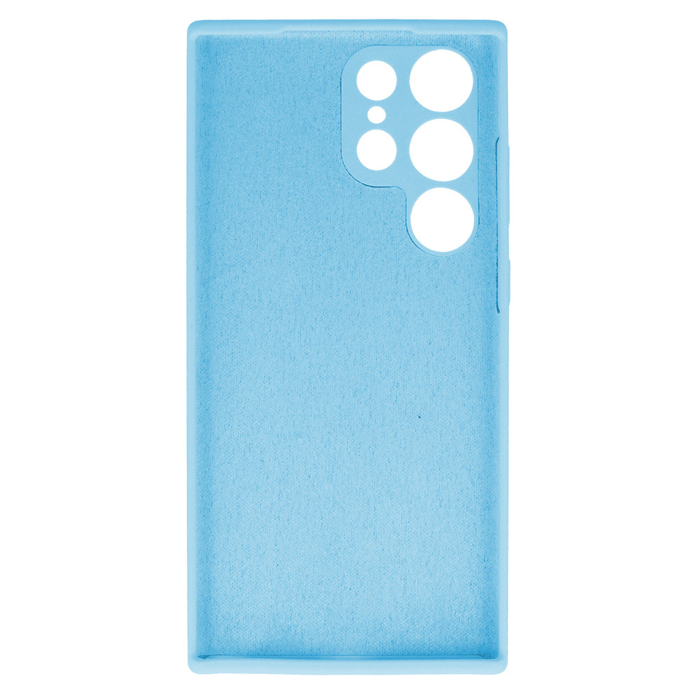 Pokrowiec Silicone Lite Case jasnoniebieski Samsung Galaxy S22 Ultra / 3