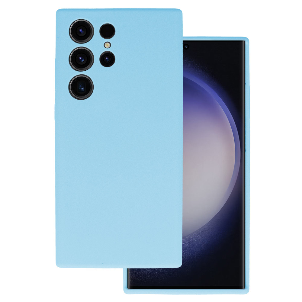 Pokrowiec Silicone Lite Case jasnoniebieski Samsung Galaxy S23 Ultra