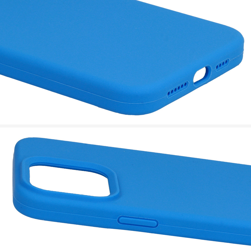 Pokrowiec Silicone Lite Case niebieski Apple iPhone 11 / 5