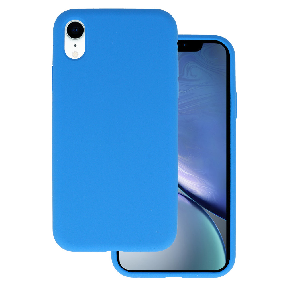 Pokrowiec Silicone Lite Case niebieski Apple iPhone XR