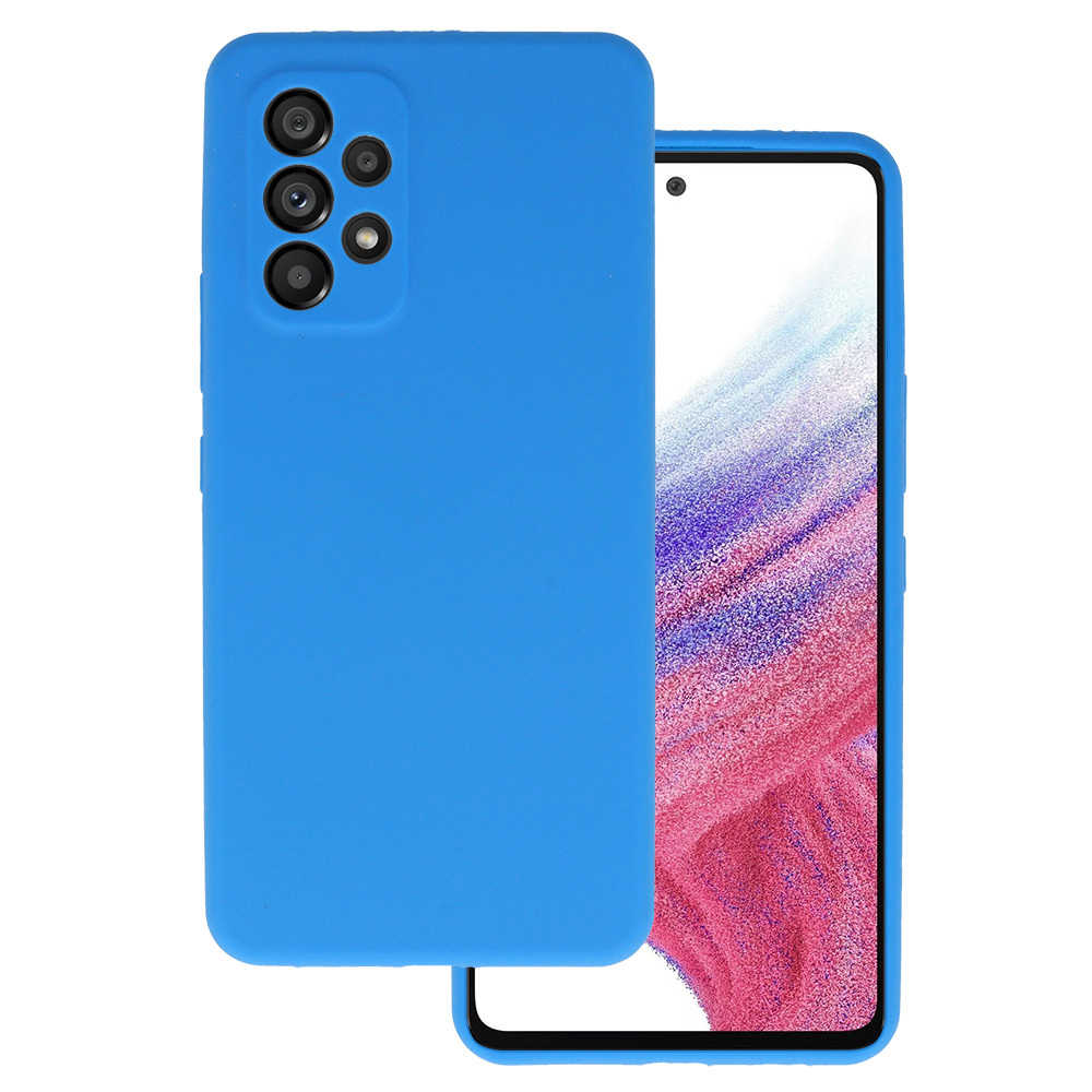 Pokrowiec Silicone Lite Case niebieski Samsung Galaxy A53 5G