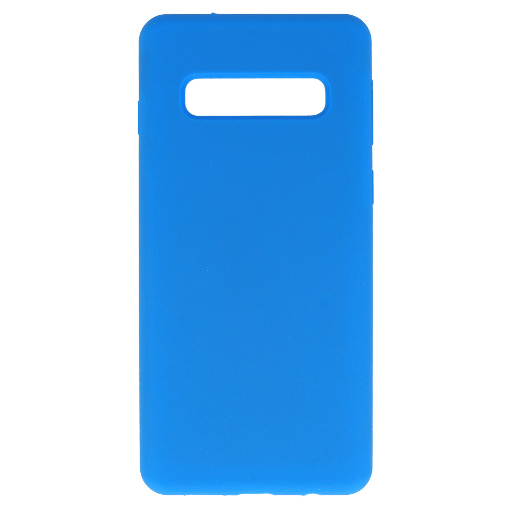 Pokrowiec Silicone Lite Case niebieski Samsung Galaxy S10 Plus / 2