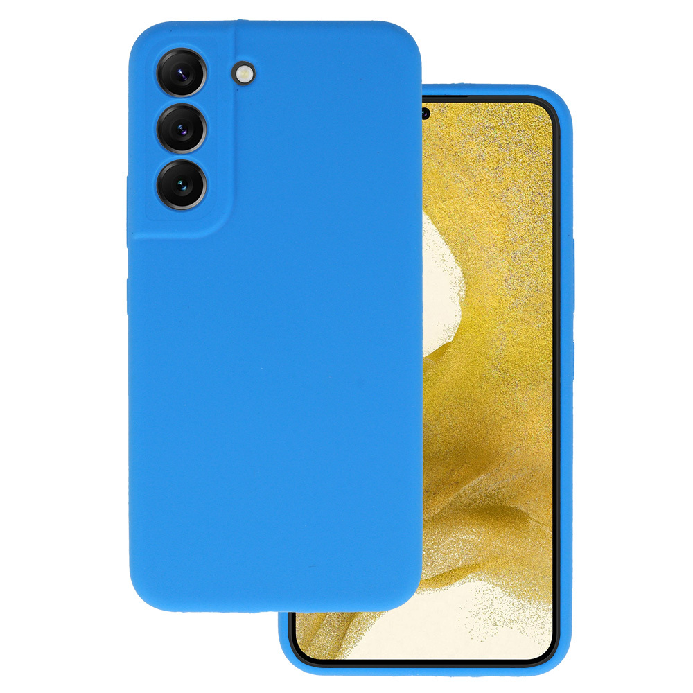 Pokrowiec Silicone Lite Case niebieski Samsung Galaxy S22