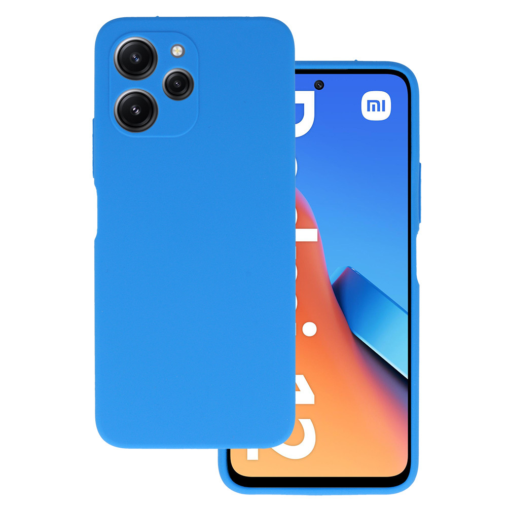 Pokrowiec Silicone Lite Case niebieski Xiaomi Redmi 12 4G