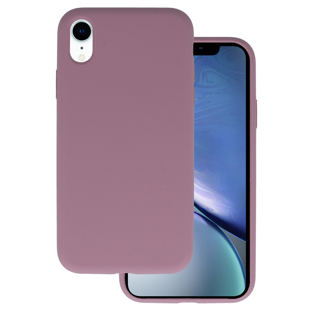Pokrowiec Silicone Lite Case wrzosowy Apple iPhone XR