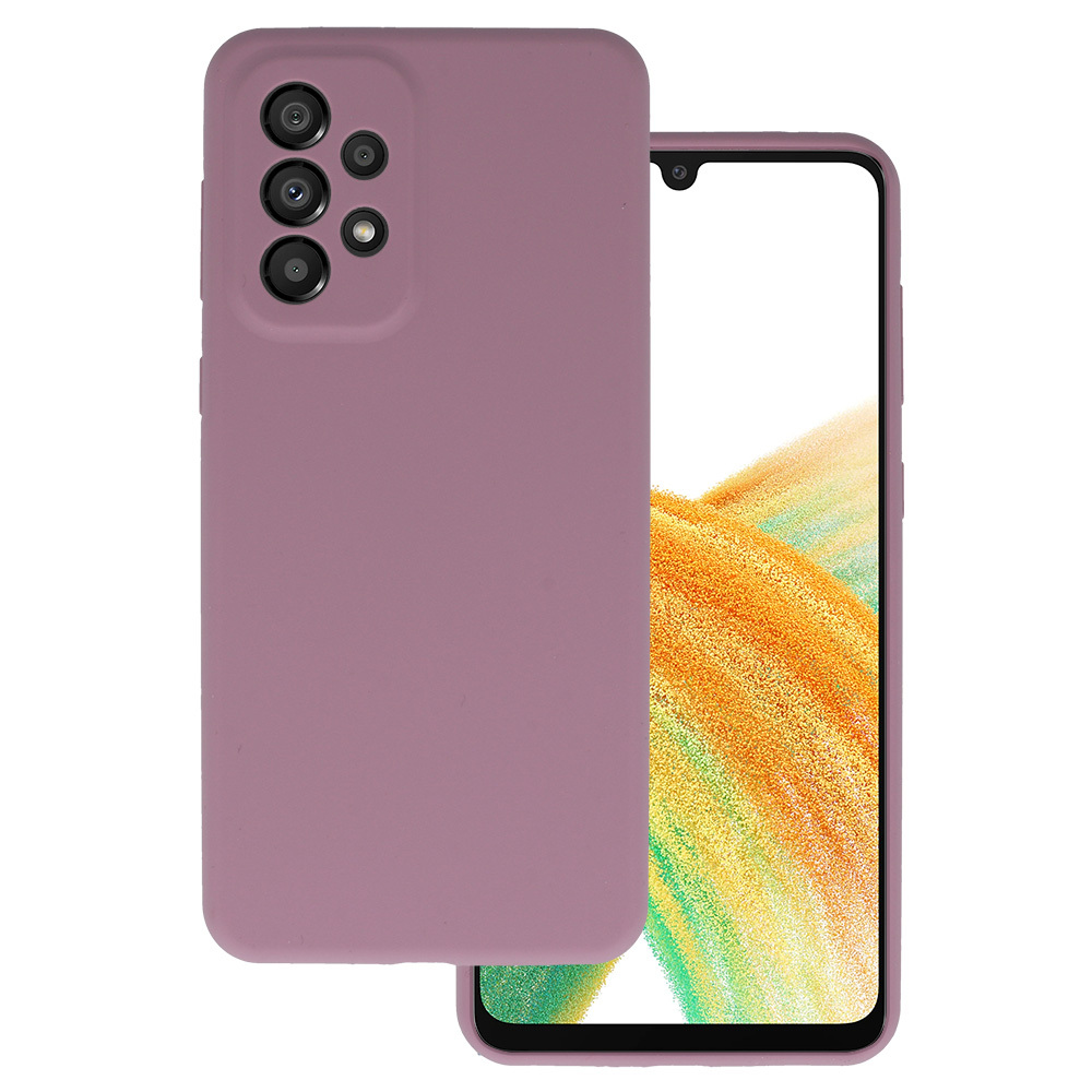 Pokrowiec Silicone Lite Case wrzosowy Samsung Galaxy A33 5G