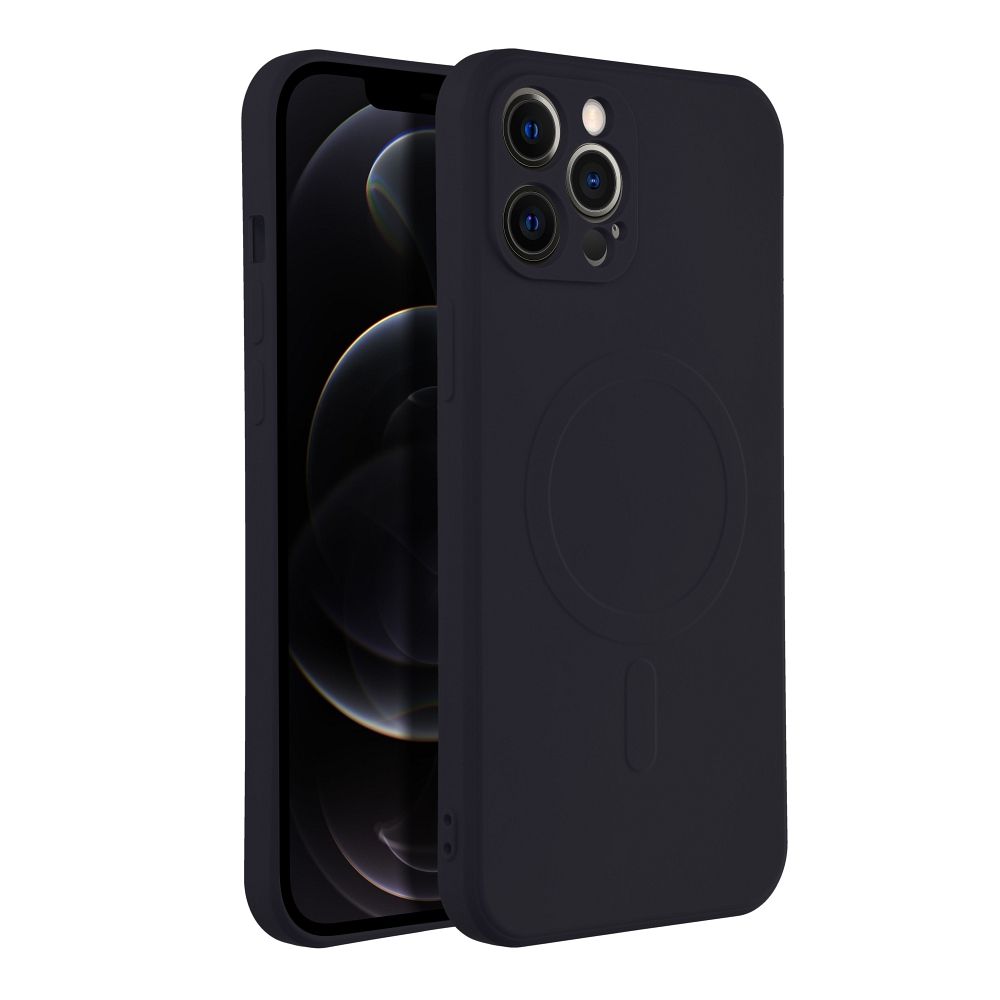 Pokrowiec Silicone Mag Cover MagSafe czarny Apple iPhone 12 Pro Max / 2