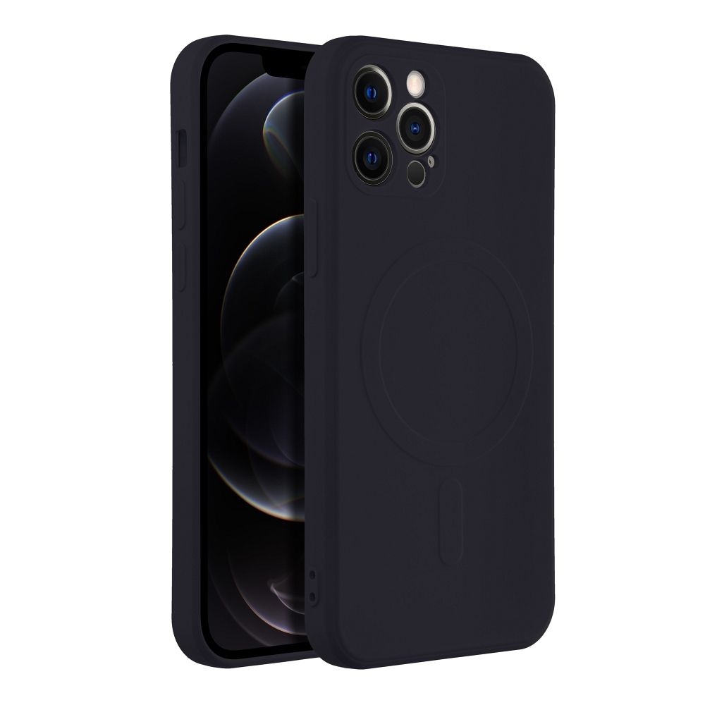 Pokrowiec Silicone Mag Cover MagSafe czarny Apple iPhone 12 Pro / 2
