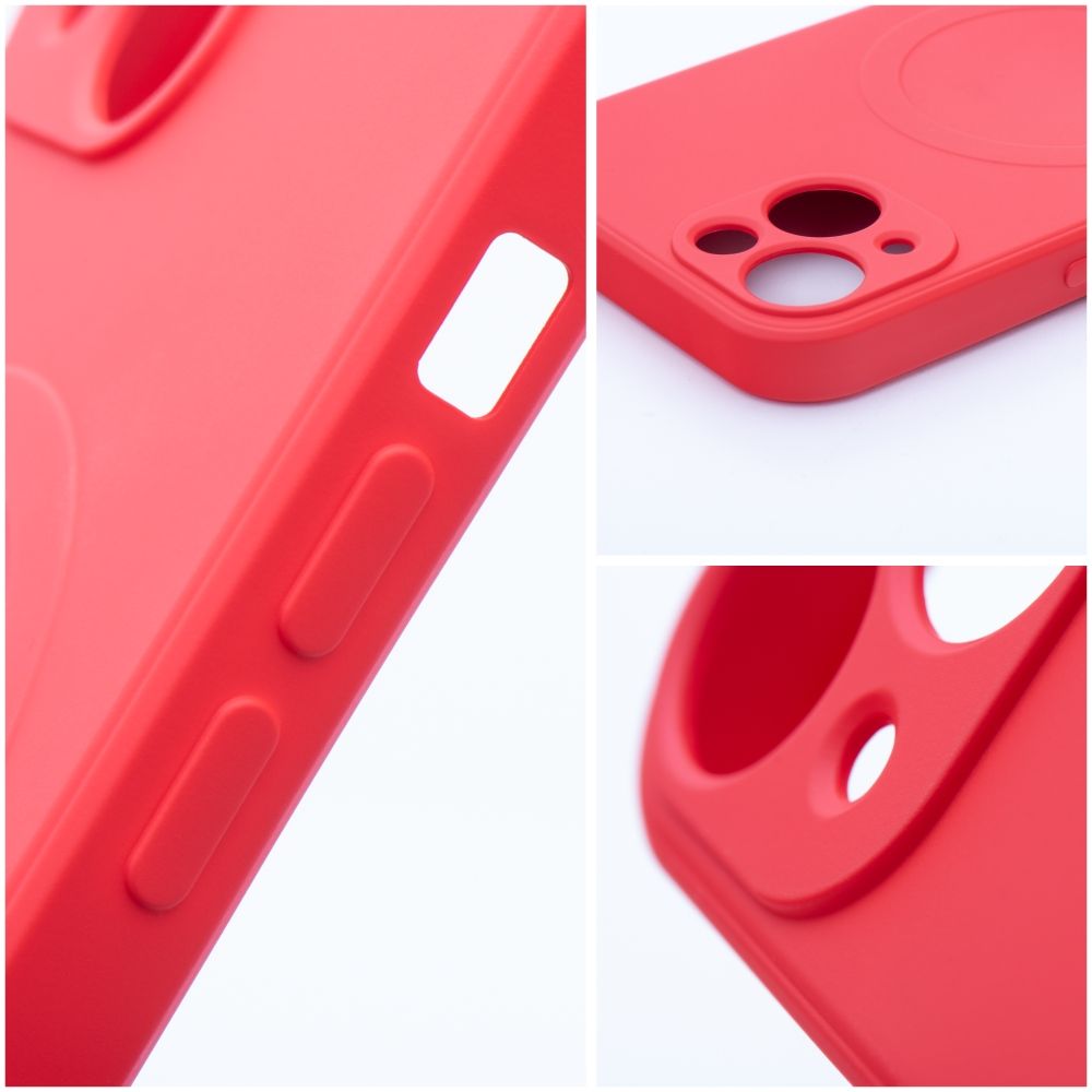 Pokrowiec Silicone Mag Cover MagSafe czerwony Apple iPhone 11 / 9