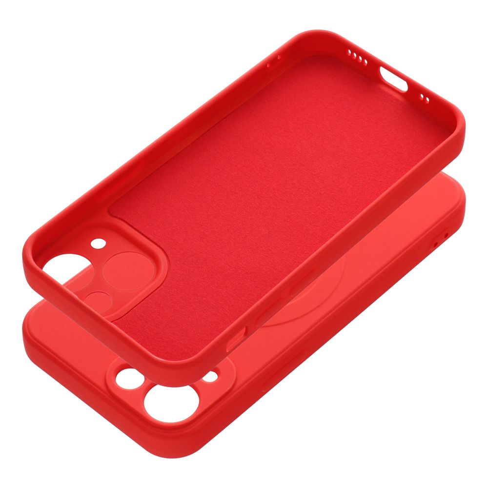 Pokrowiec Silicone Mag Cover MagSafe czerwony Apple iPhone 13 Mini / 3