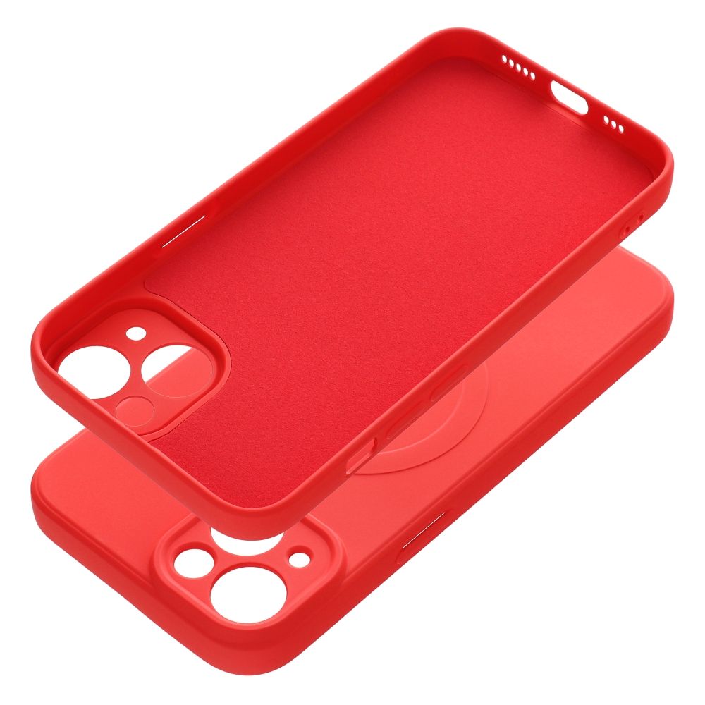 Pokrowiec Silicone Mag Cover MagSafe czerwony Apple iPhone 14 / 3