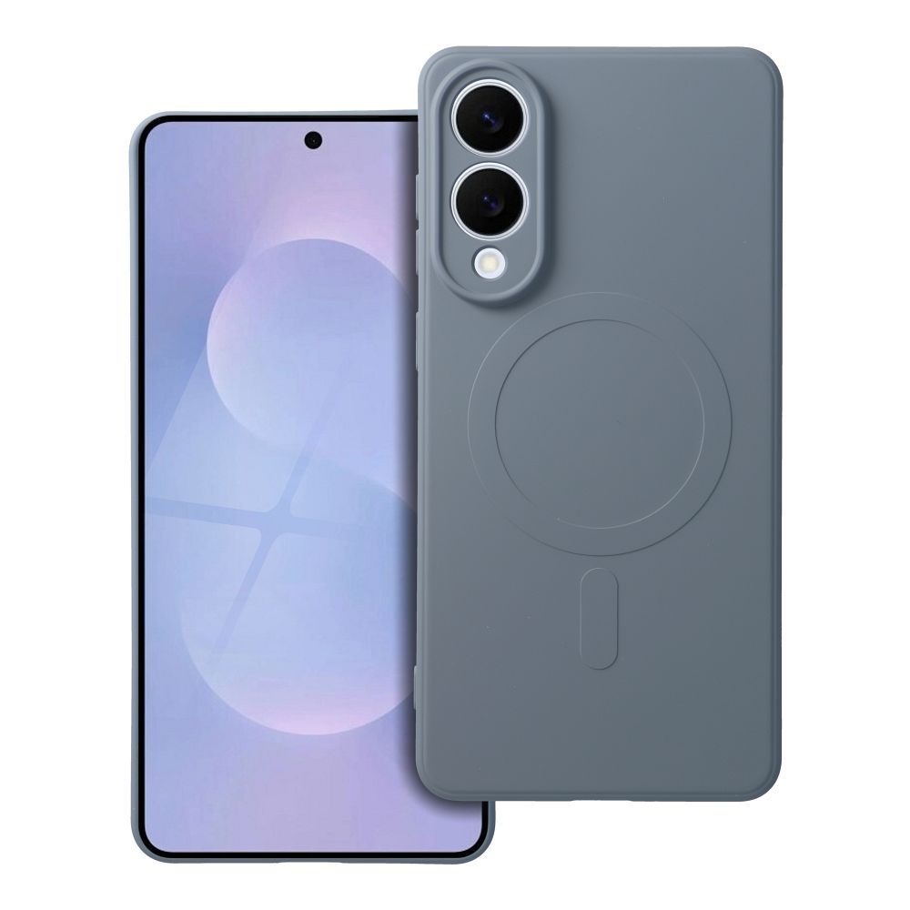 Pokrowiec Silicone Mag Cover MagSafe jasnoniebieski Samsung Galaxy S25 Edge