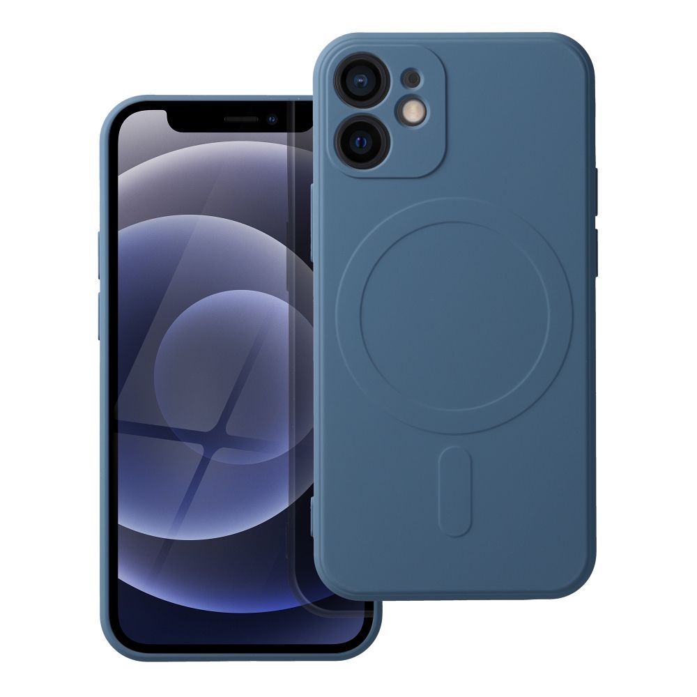 Pokrowiec Silicone Mag Cover MagSafe niebieski Apple iPhone 12 Mini