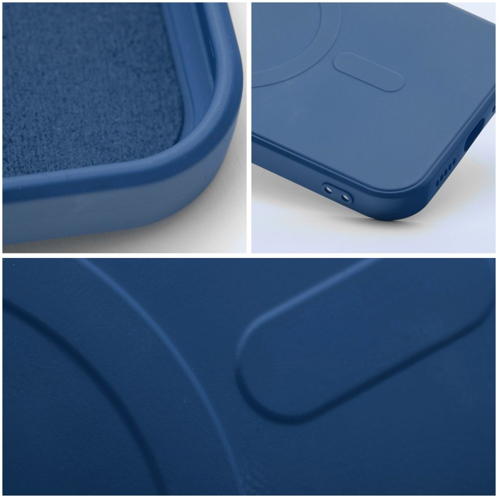 Pokrowiec Silicone Mag Cover MagSafe niebieski Apple iPhone 12 Mini / 10