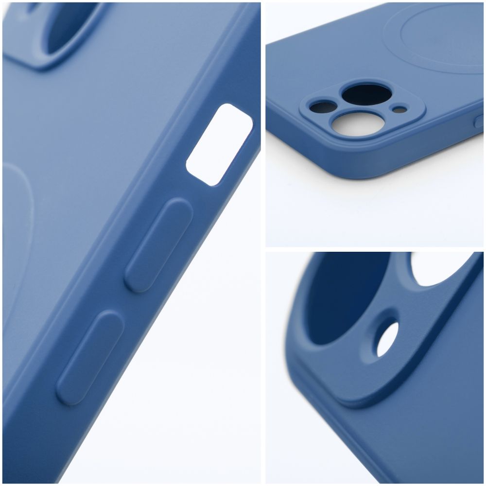 Pokrowiec Silicone Mag Cover MagSafe niebieski Apple iPhone 13 Mini / 7
