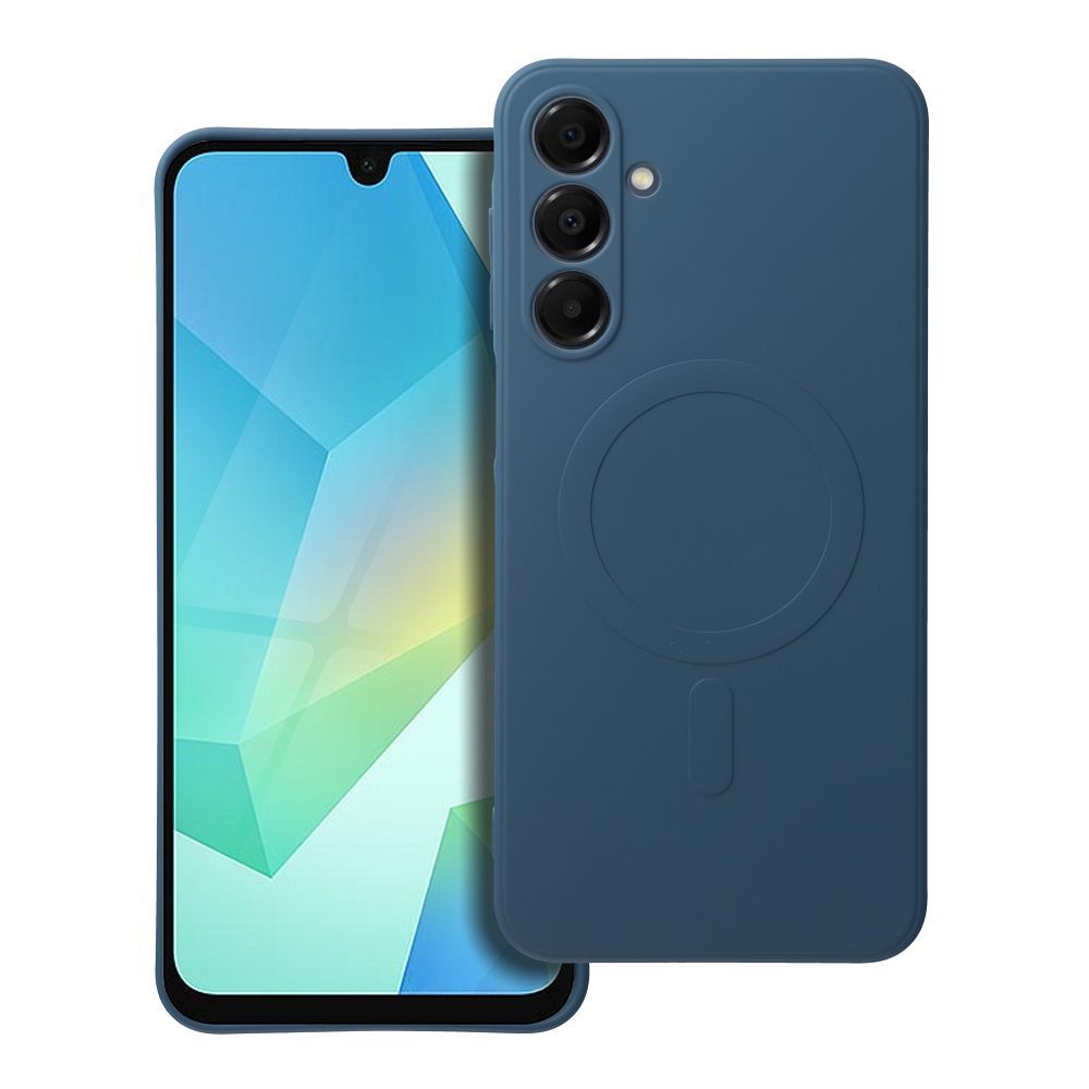 Pokrowiec Silicone Mag Cover MagSafe niebieski Samsung Galaxy A16 5G