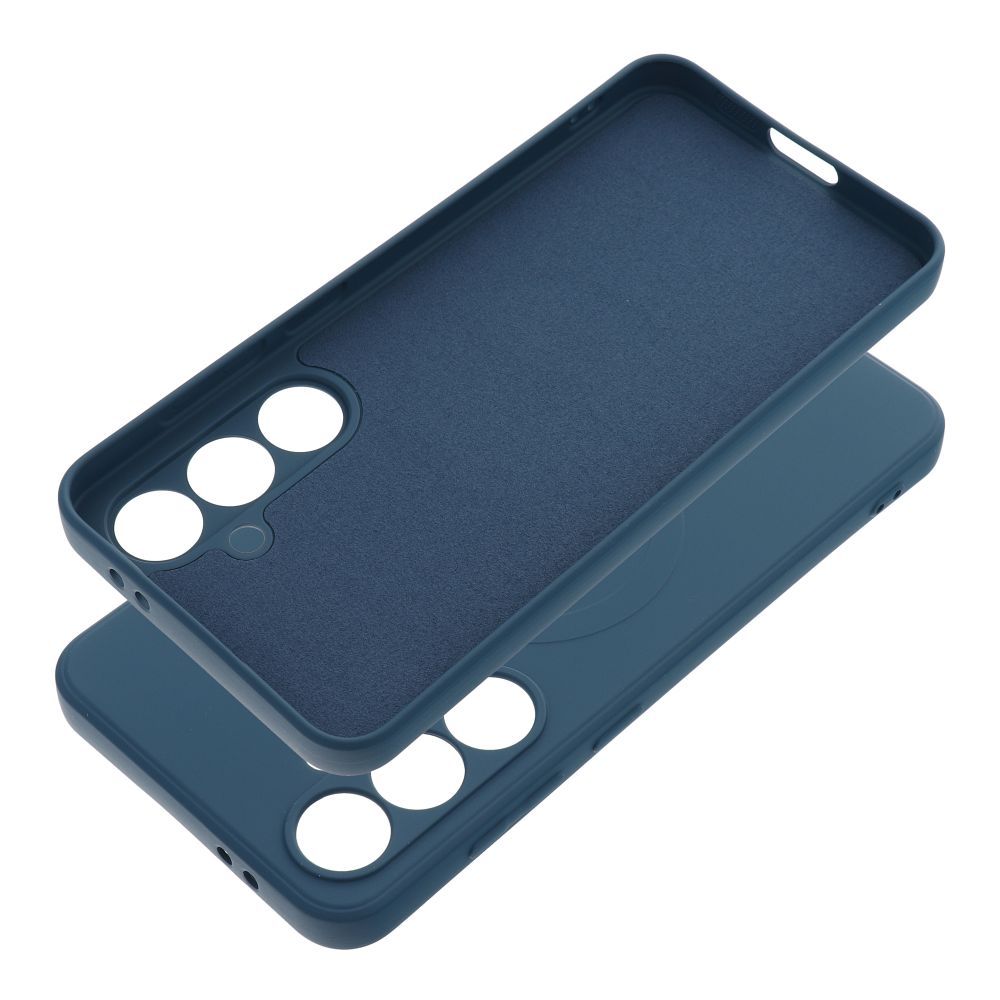 Pokrowiec Silicone Mag Cover MagSafe niebieski Samsung Galaxy S24 FE / 11