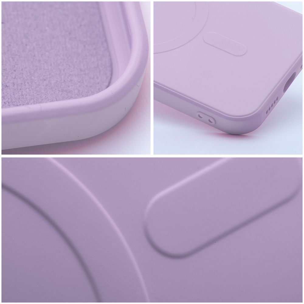 Pokrowiec Silicone Mag Cover MagSafe rowy Apple iPhone 14 / 10