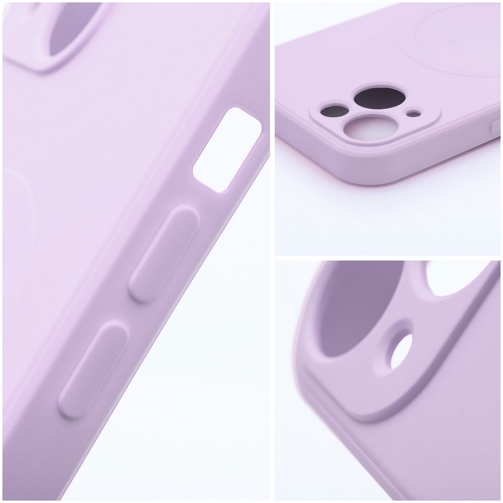 Pokrowiec Silicone Mag Cover MagSafe rowy Apple iPhone 14 / 9