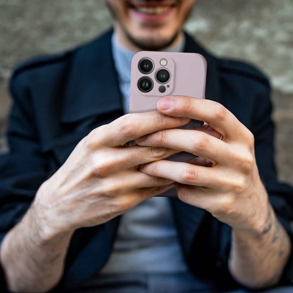 Pokrowiec Silicone Mag Cover MagSafe r�owy Apple iPhone SE 2025