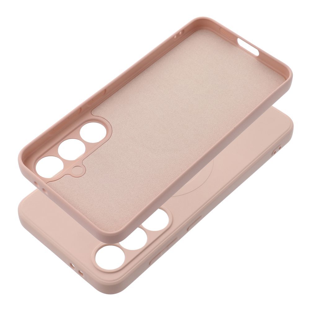Pokrowiec Silicone Mag Cover MagSafe r�owy Samsung Galaxy S24 FE / 10