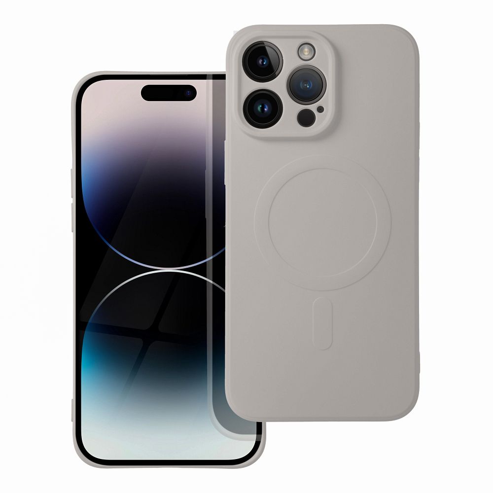 Pokrowiec Silicone Mag Cover MagSafe szary Samsung Galaxy A57