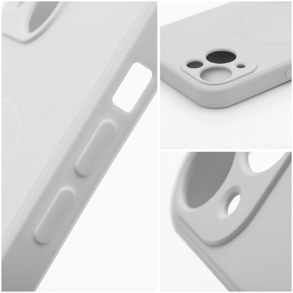 Pokrowiec Silicone Mag Cover MagSafe szary Samsung Galaxy A57 / 4