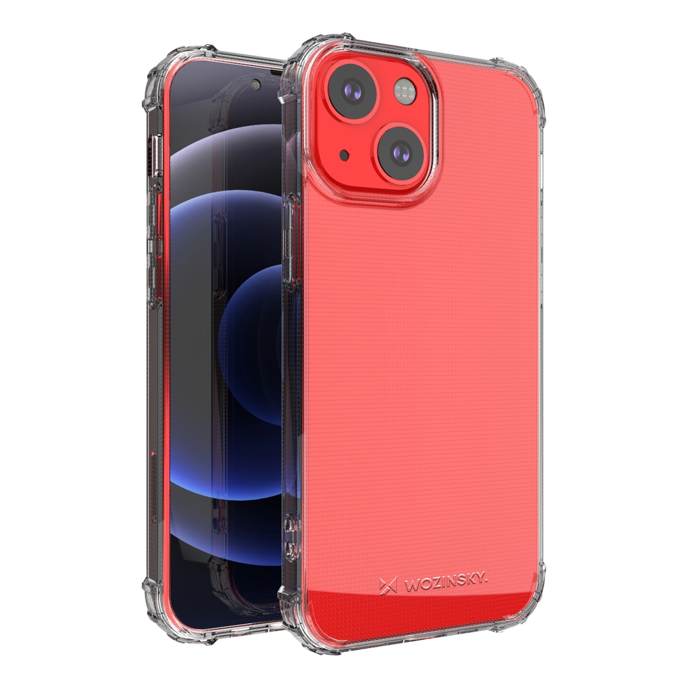 Pokrowiec silikonowy Anti Shock przeźroczysty Apple iPhone 13 Mini / 11 Pokrowiec silikonowy Anti Shock przeźroczysty Apple iPhone 13 Mini / 11