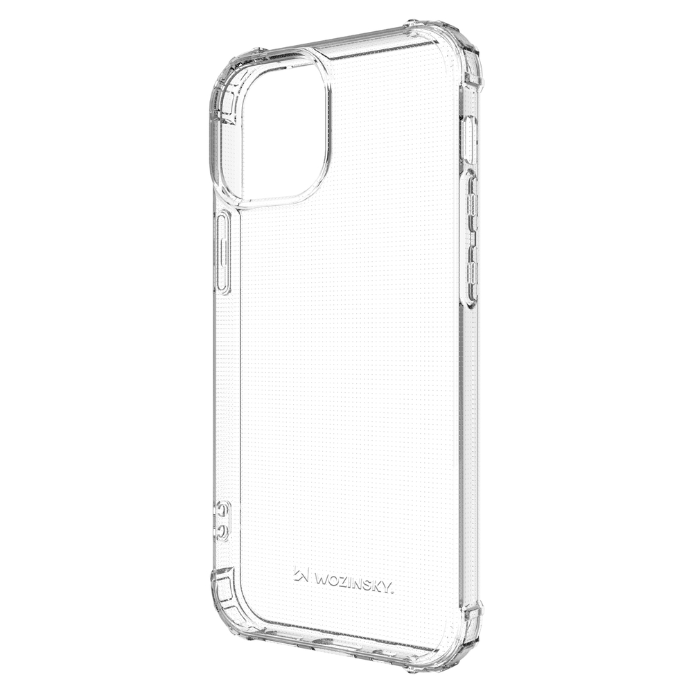 Pokrowiec silikonowy Anti Shock przeźroczysty Apple iPhone 13 Mini / 7 Pokrowiec silikonowy Anti Shock przeźroczysty Apple iPhone 13 Mini / 7