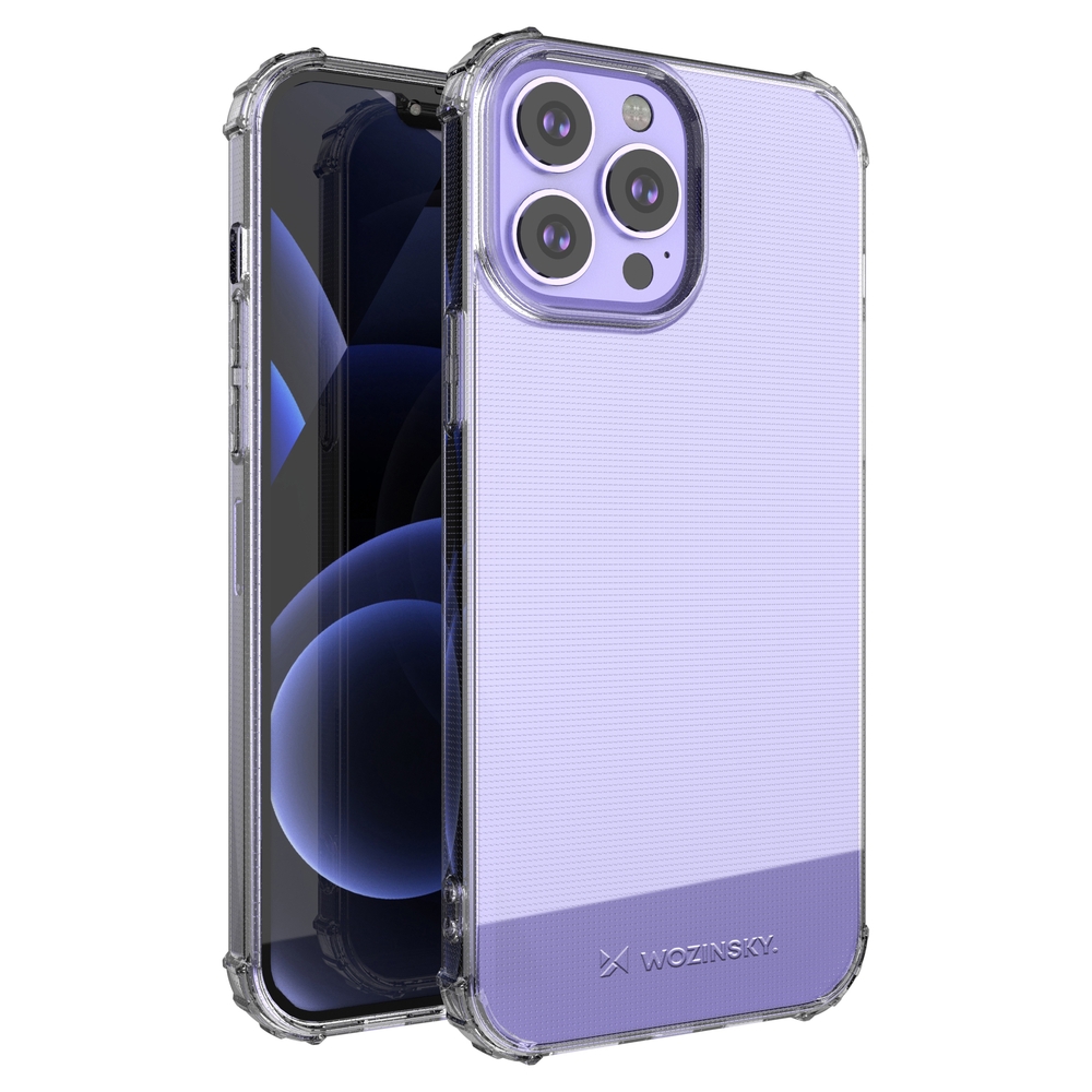 Pokrowiec silikonowy Anti Shock prze�roczysty Apple iPhone 13 Pro Max / 12