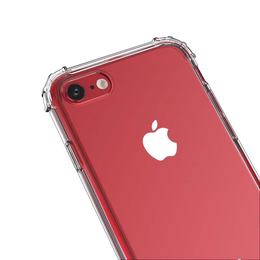 Pokrowiec silikonowy Anti Shock przeroczysty Apple iPhone 8 / 7