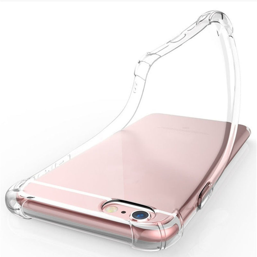 Pokrowiec silikonowy Anti Shock przeroczysty Apple iPhone SE 2020 / 9