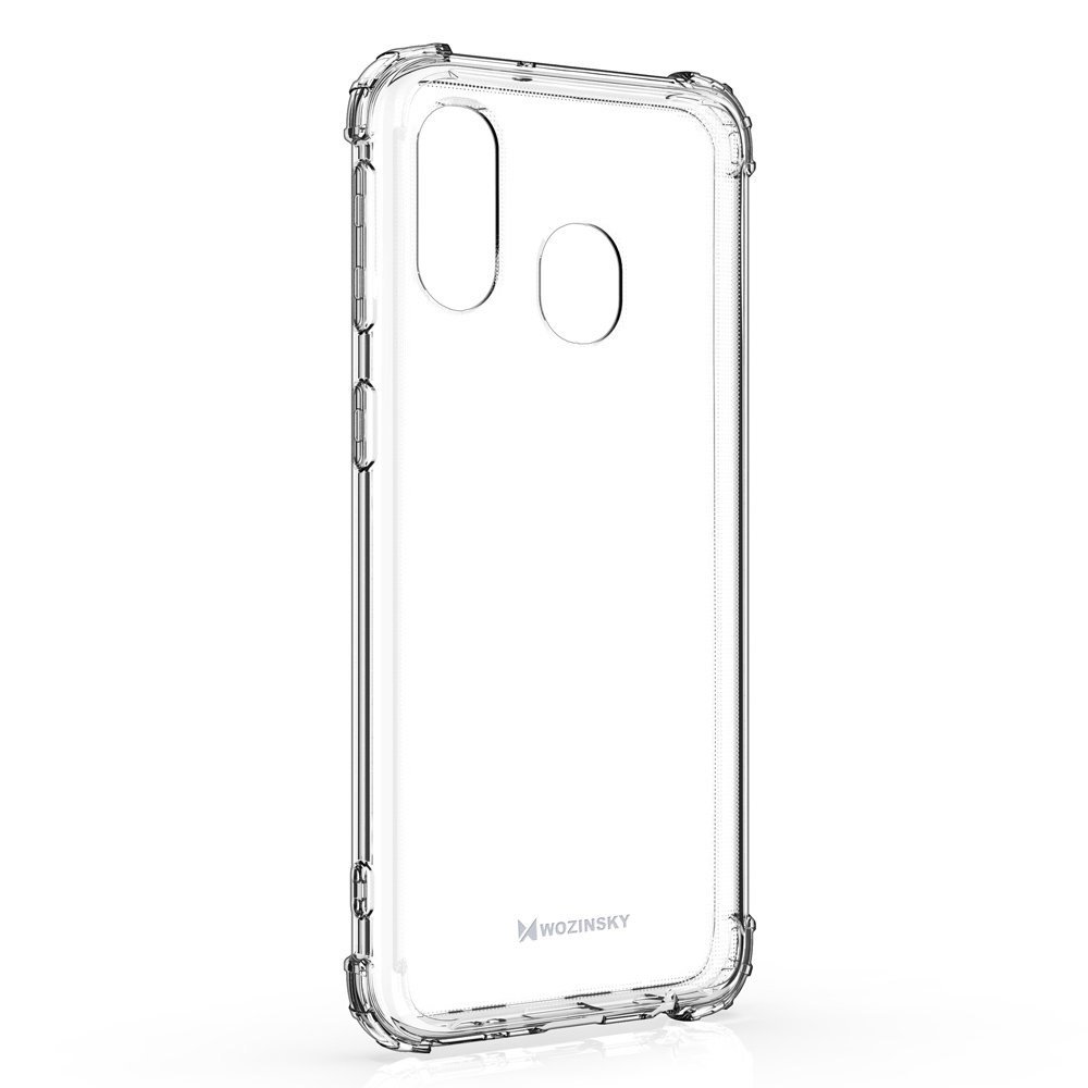 Pokrowiec silikonowy Anti Shock przeźroczysty Huawei P Smart 2019 / 2 Pokrowiec silikonowy Anti Shock przeźroczysty Huawei P Smart 2019 / 2