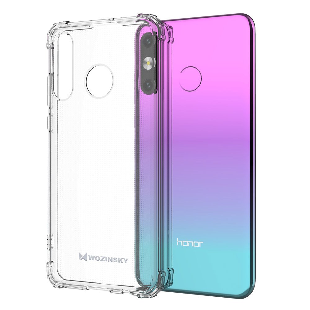 Pokrowiec silikonowy Anti Shock prze�roczysty Huawei P30 Lite