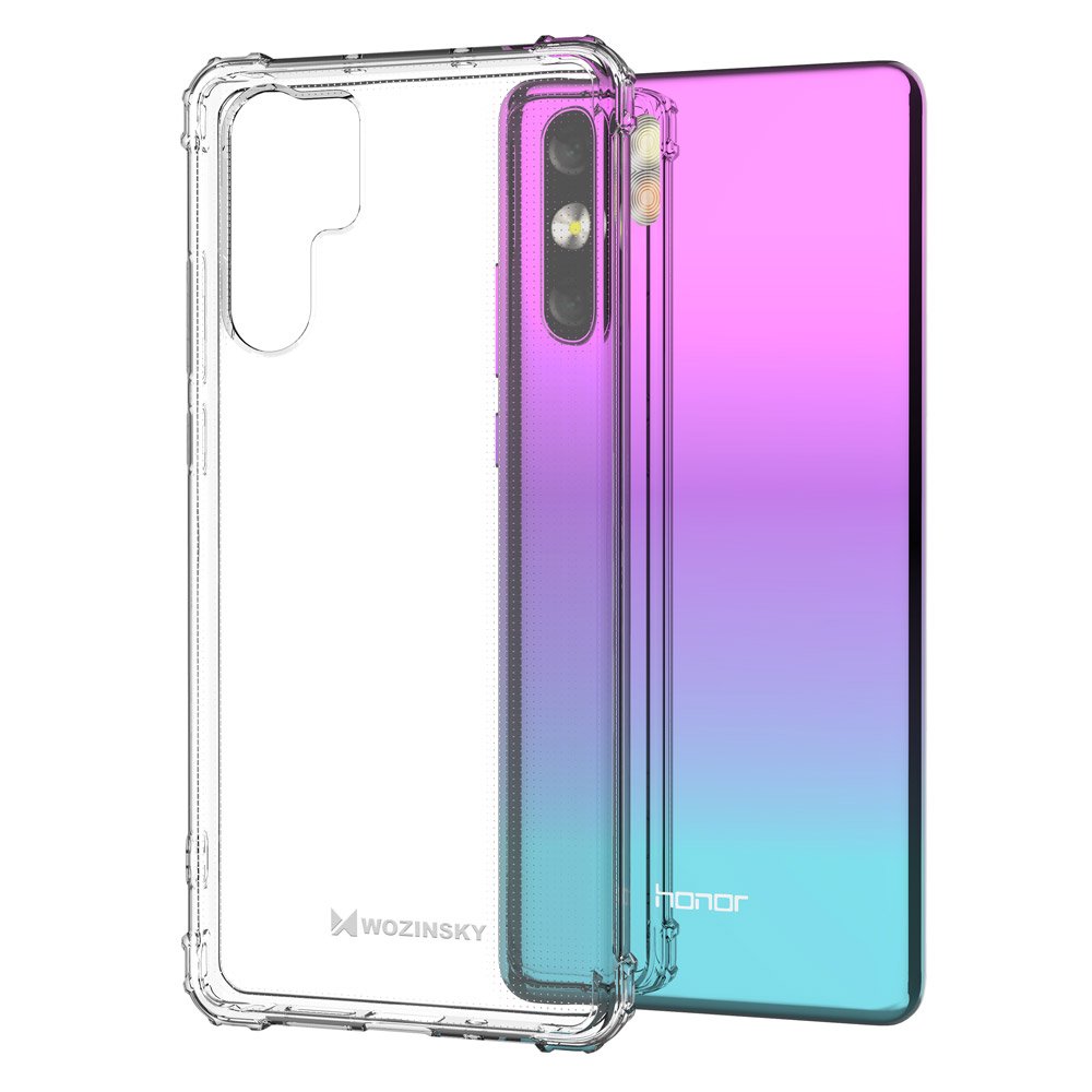 Pokrowiec silikonowy Anti Shock przeźroczysty Huawei P30 Pro Pokrowiec silikonowy Anti Shock przeźroczysty Huawei P30 Pro