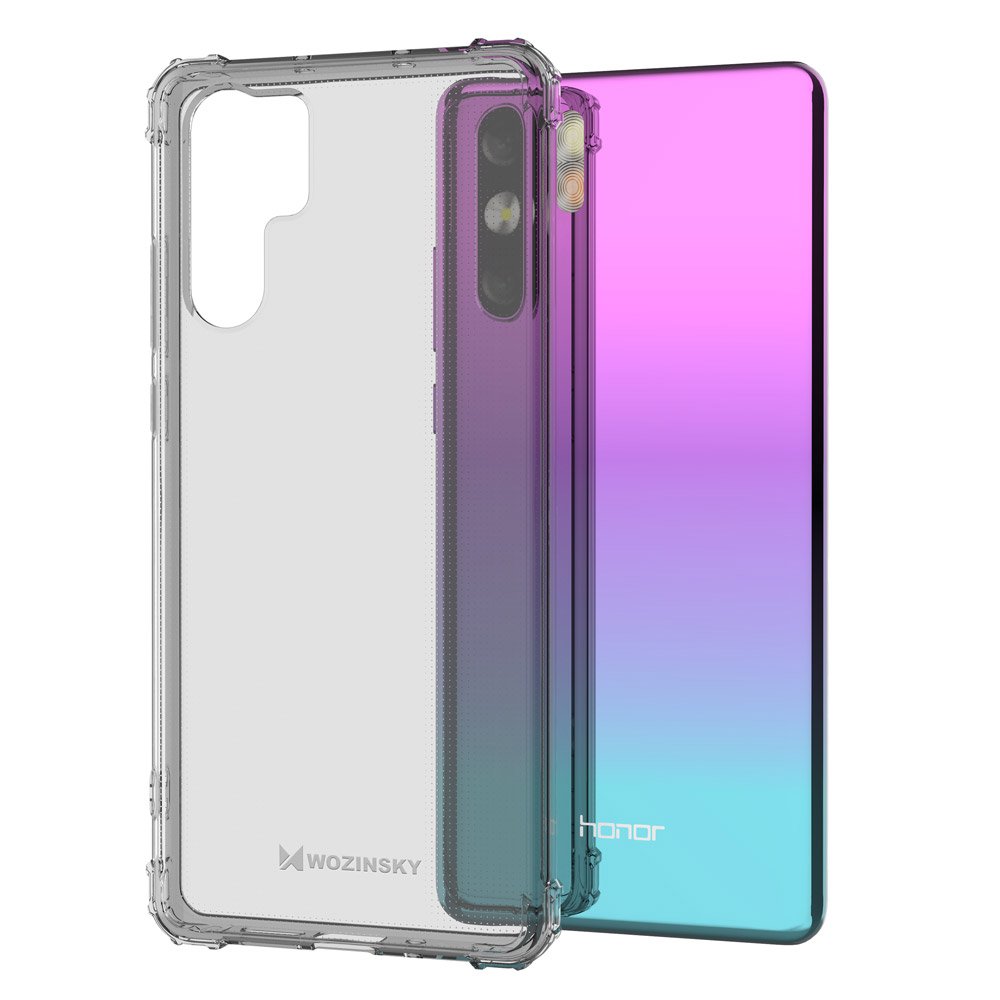Pokrowiec silikonowy Anti Shock przeźroczysty Huawei P30 Pro / 7 Pokrowiec silikonowy Anti Shock przeźroczysty Huawei P30 Pro / 7