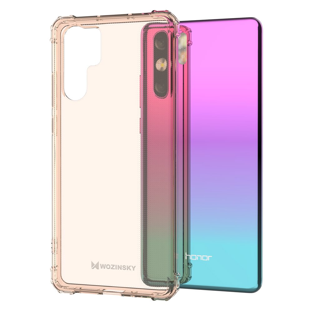 Pokrowiec silikonowy Anti Shock przeźroczysty Huawei P30 Pro / 8 Pokrowiec silikonowy Anti Shock przeźroczysty Huawei P30 Pro / 8