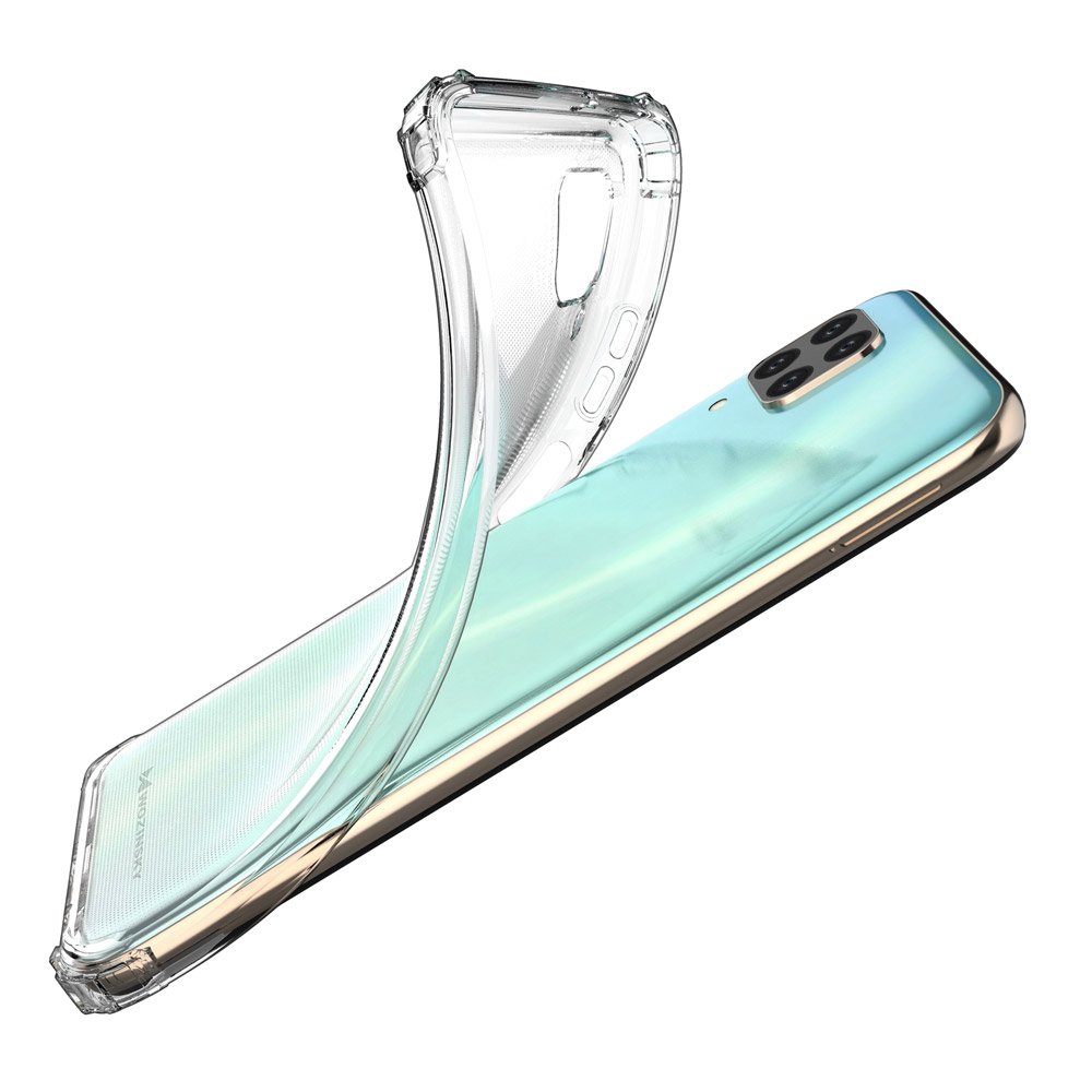 Pokrowiec silikonowy Anti Shock prze�roczysty Huawei P40 Lite / 10