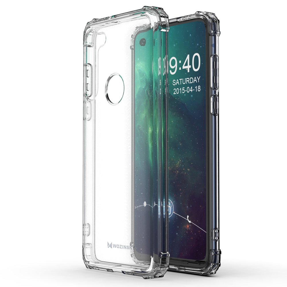 Pokrowiec silikonowy Anti Shock prze�roczysty Motorola Moto G8 Power / 3