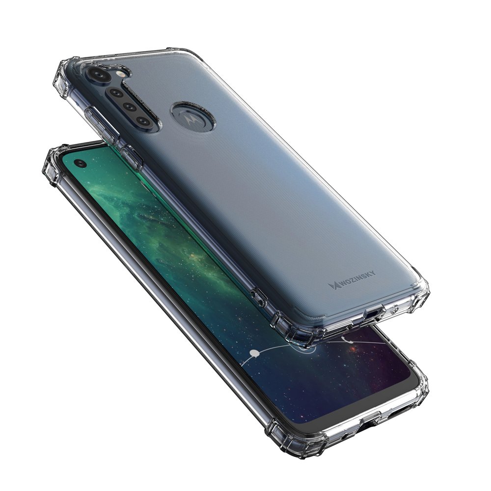 Pokrowiec silikonowy Anti Shock prze�roczysty Motorola Moto G8 Power / 6